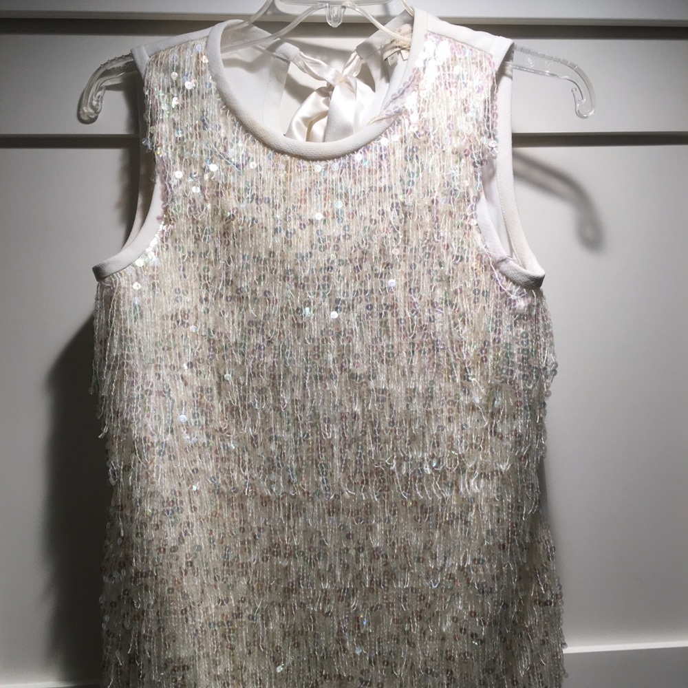 Kate Spade ♠️ Sequin Embellished Top